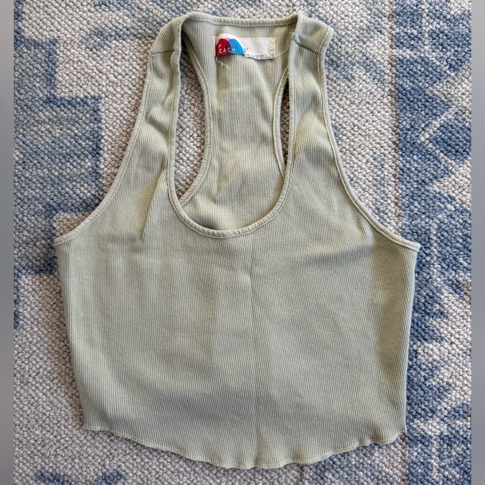 Free People Beach Cropped Tank